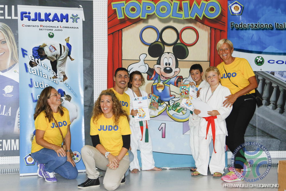 La festa Disney del Judo e della Lotta